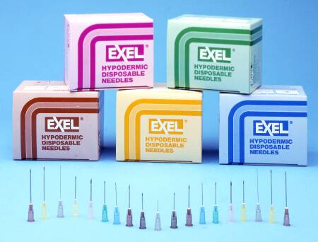Exel Hypodermic Needles 27G x 1/2"