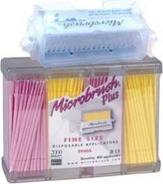 [PF400] Microbrush Plus Dispenser Refill, Fine Size, Pink/ Yellow