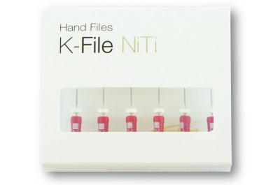 [NKH-15/40-31] Pac-Dent NiTi K Hand Files Length 31 mm (choose tip)