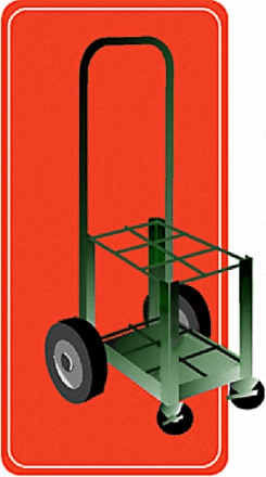 [2023] MADA "M7", "C", "D", "E" Small Cylinder Cart (4 Wheels)