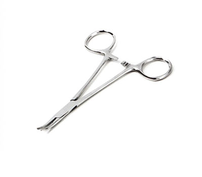 [12-5019] ADC Kelly Hemostatic Forceps, Curved, 6 1/4", Stainless
