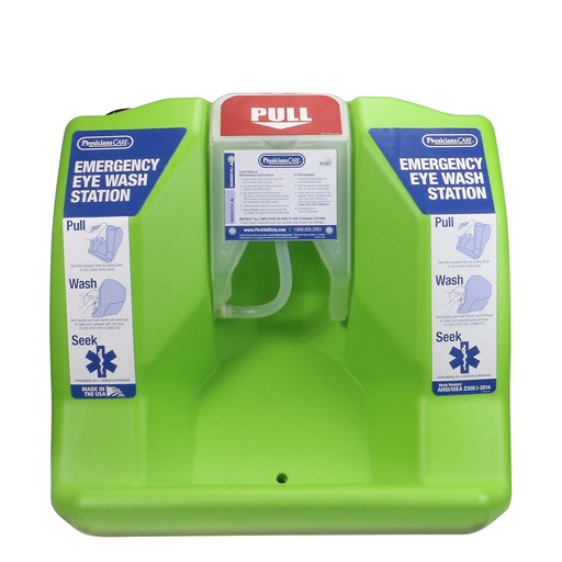 [91287] First Aid Only 16-Gallon Gravity Fed Eyewash Station, 16/Pallet