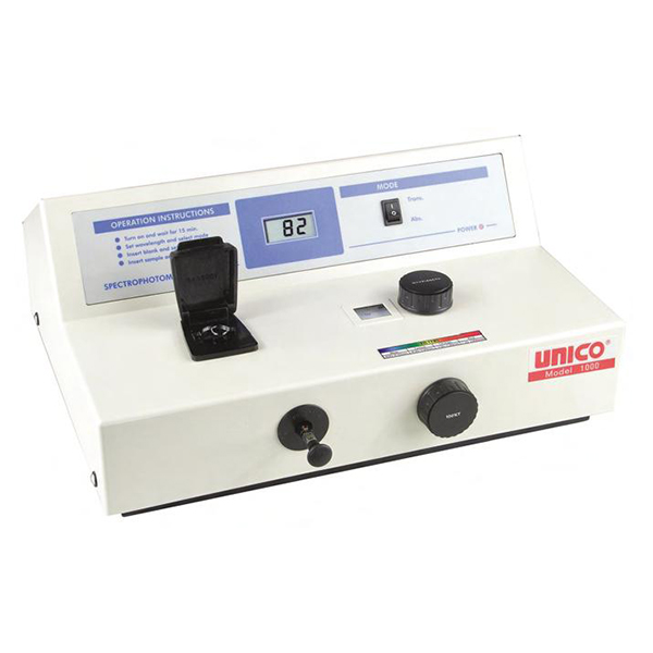 Unico 1000 Series Basic Visible Spectrophotometer 220V