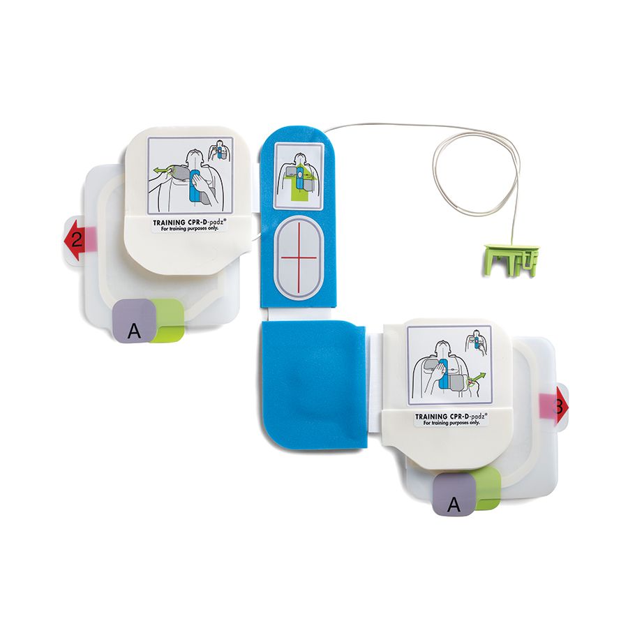 Zoll AED CPR-D-padz Training Electrodes, For Use with AED Plus Trainer Only