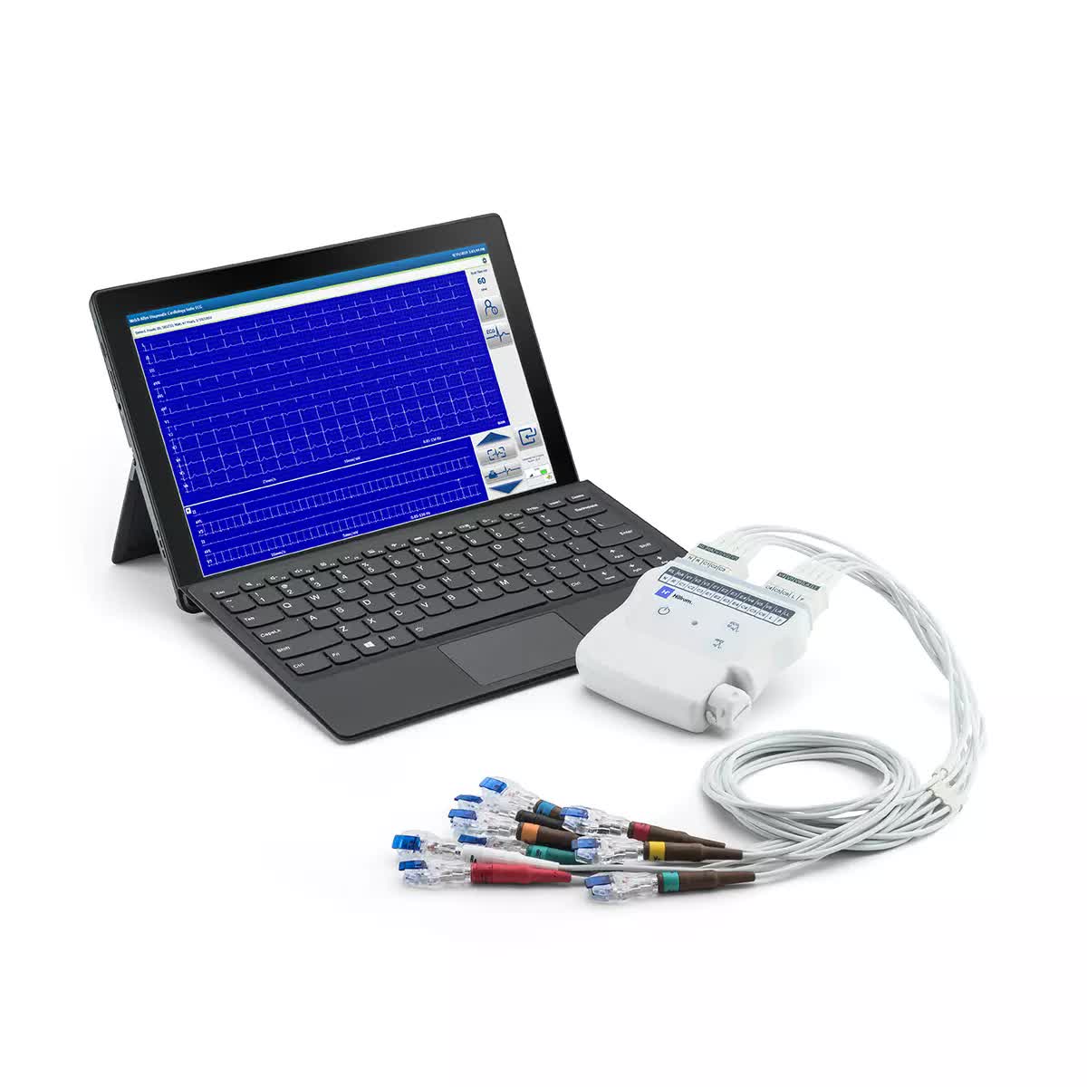 Welch Allyn Connex Diagnostic Cardiology Suite ECG Software with Cardio AM12 Patient Cable