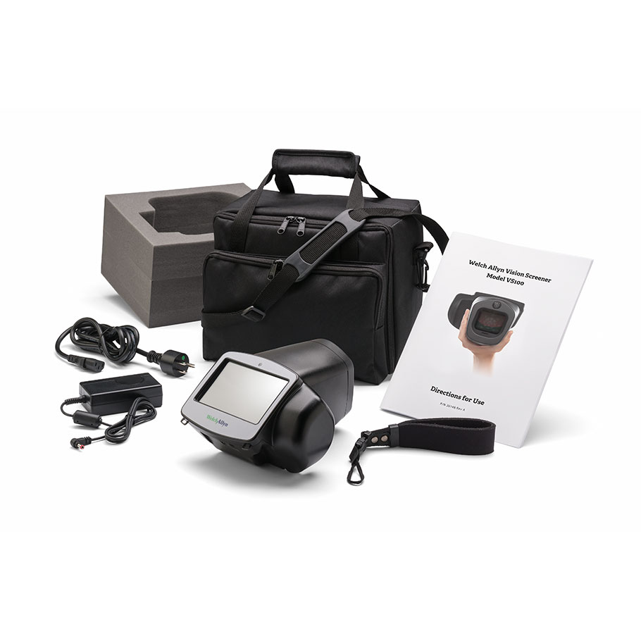 Welch Allyn Spot Vision Screener with Power Supply Cord and Carry Case