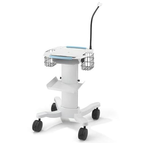 Welch Allyn Office Cart with Free-Wheeling, Plastic Wheels