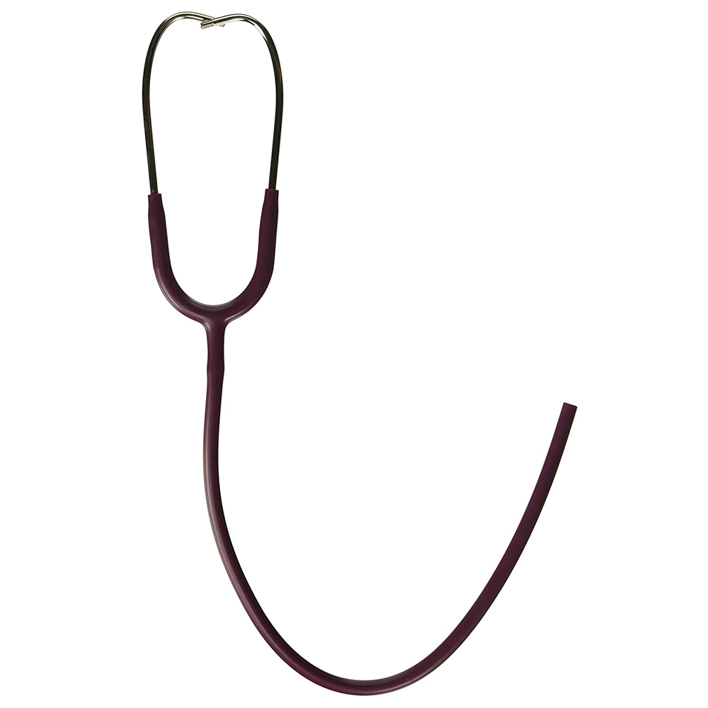 Welch Allyn Spectrum 28 inch Binaural Spring Assembly and Tubing for Professional Adult Stethoscope, Burgundy
