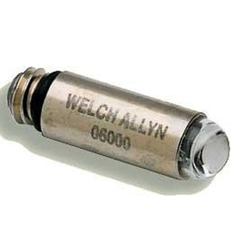 Welch Allyn 2.5V Replacement Halogen Lamp for Laryngoscope Power Handles, 6/Pack