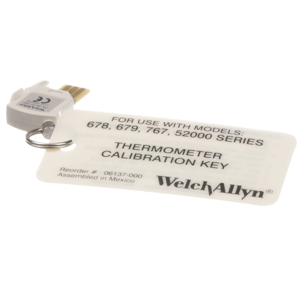 Welch Allyn Thermometer Calibration Key for 767T, M678, M679 Spot Vital Signs Monitor