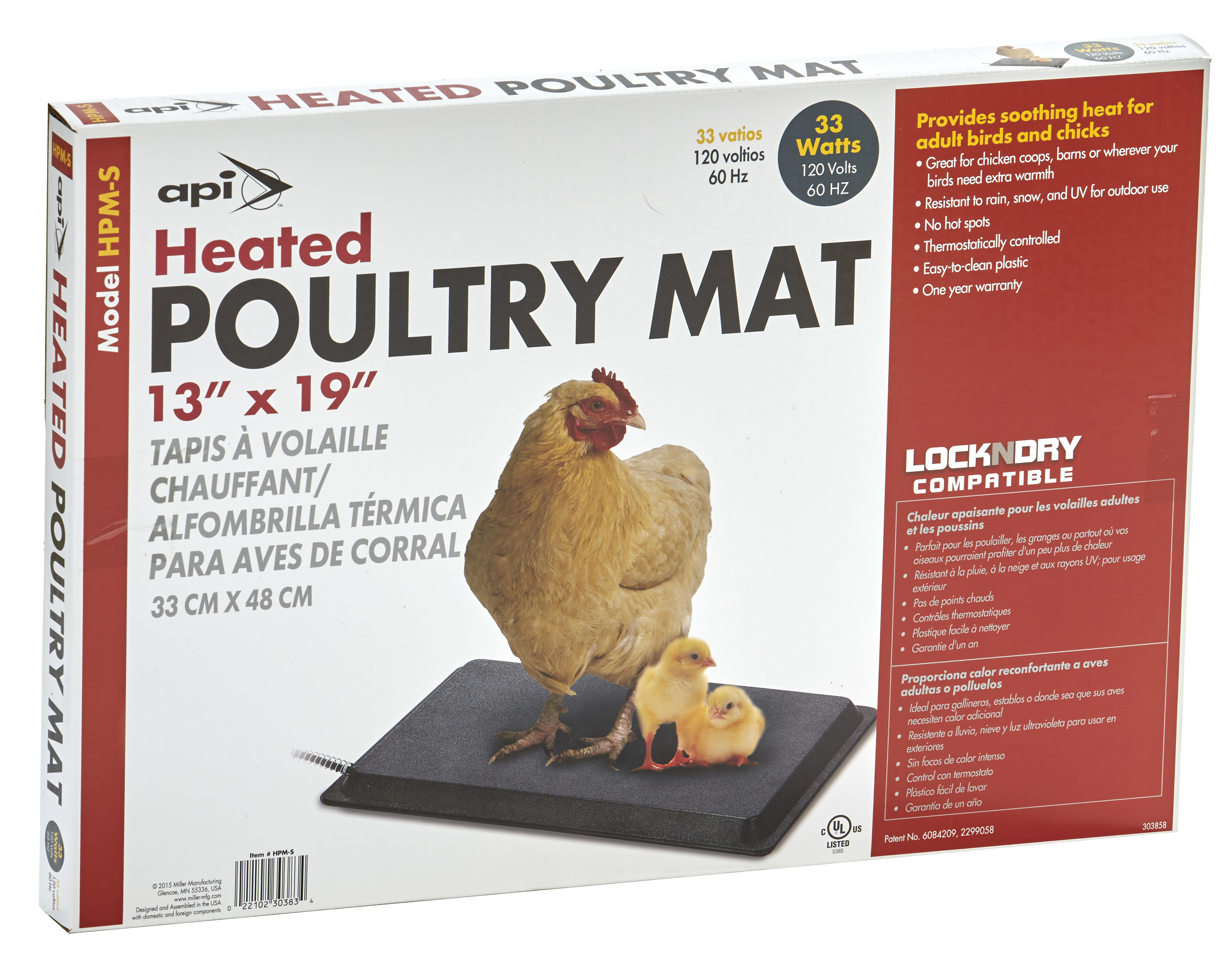 Little Giant Heated Poultry Mat Small