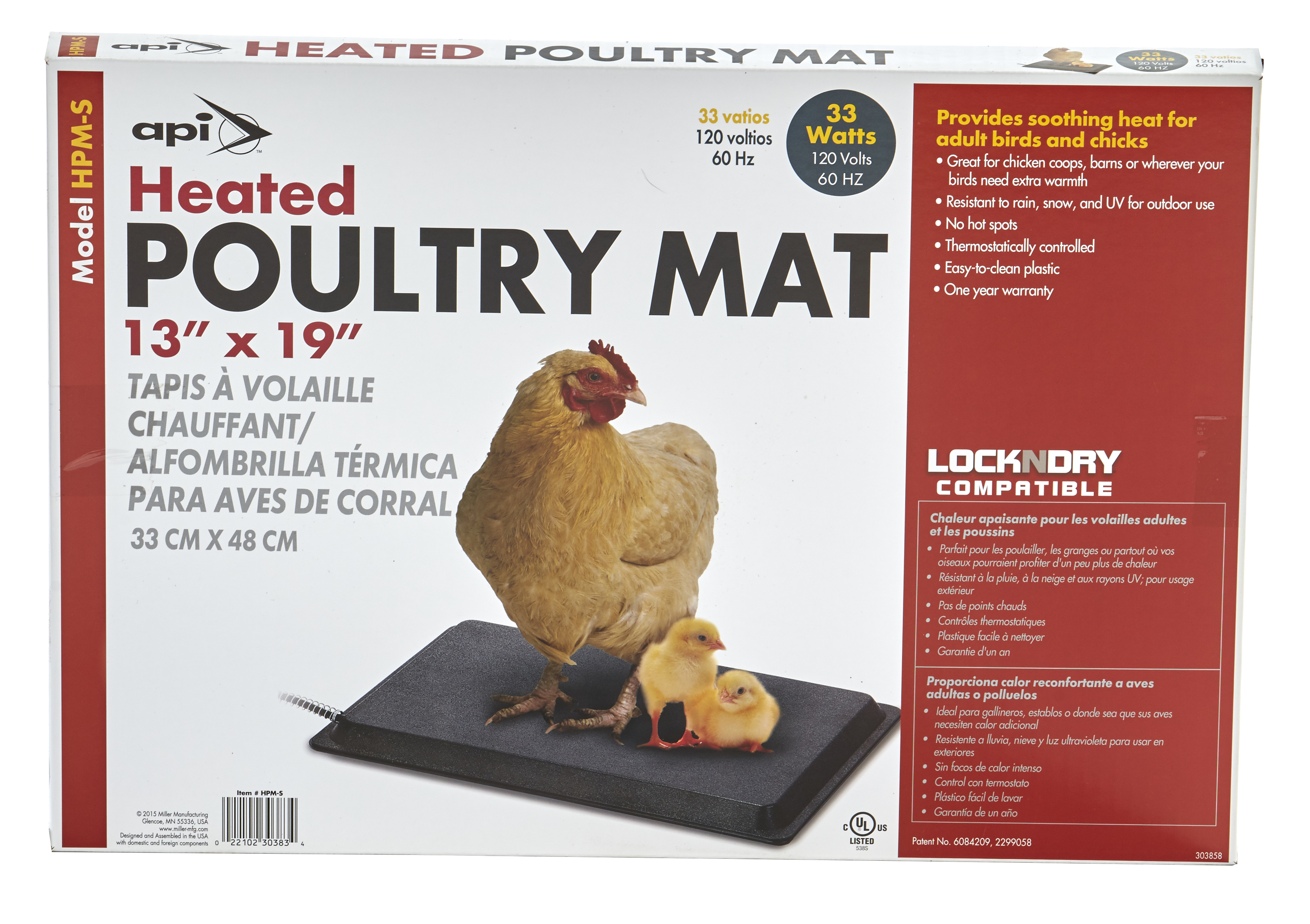 Little Giant Heated Poultry Mat Small