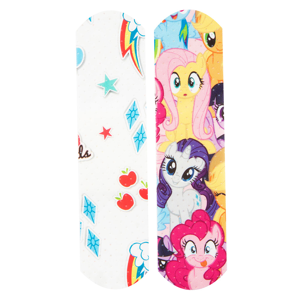 Dukal American White Cross 3/4 x 3 inch My Little Pony Adhesive Kid Design Bandages, 1200/Pack