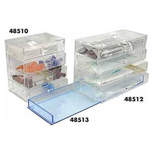 Unico 8 and 12 inch Wide Holding Tray 4 Drawer Organizer Set