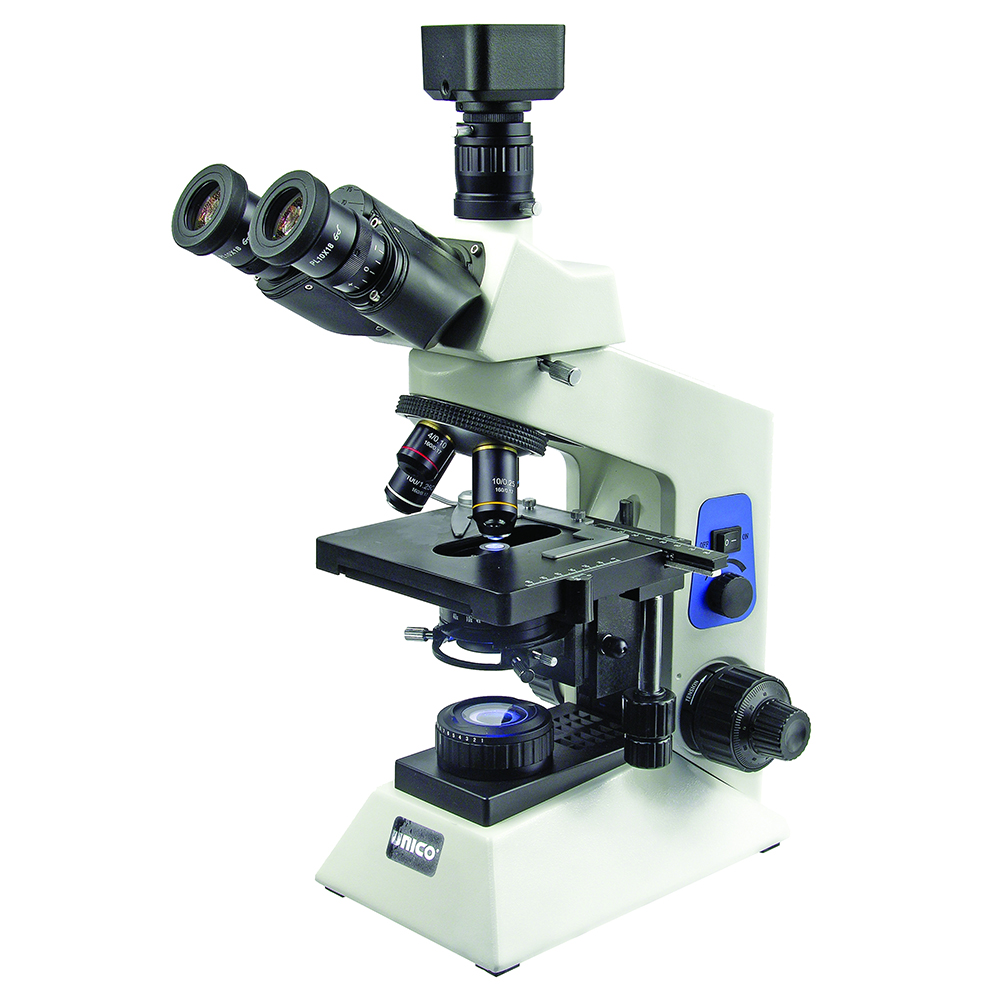Unico Trinocular 10X Widefield Eyepiece 4X 10X 40X 100X Achromat for G500 Series Microscope