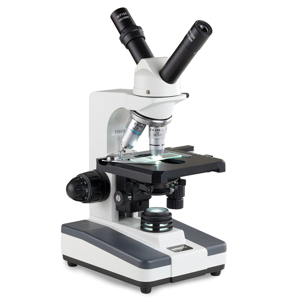 Unico Dual Head 10X Widefield Eyepiece 4X 10X 40X 100X for M250 Series Microscope