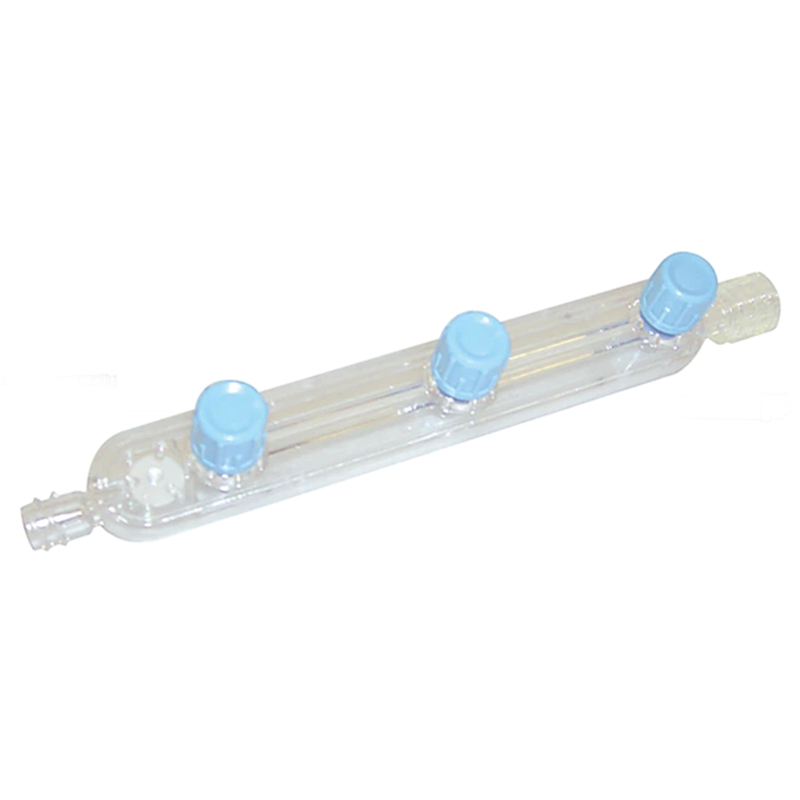 BD 6 inch Chemo-Safety System Manifold with (3) 1-Way Valves, 1.5 ml PV, 50/Pack