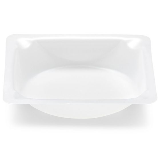 Globe Scientific 20 ml Small PS Antistatic Square Weighing Dish, 500/Case