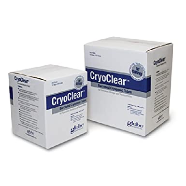 Globe Scientific CryoClear 1 ml PP Cryogenic Vials w/ Internal Threaded, 500/Case