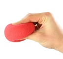 Fabrication CanDo 3 inch Memory Foam Easy Hand Squeeze Ball, Red