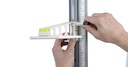 Health O Meter Professional Polymer High-Strength Wall-Mounted Height Rod