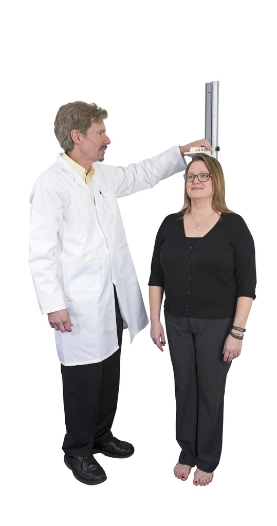 Health O Meter Professional Polymer High-Strength Wall-Mounted Height Rod
