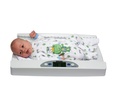 Health O Meter Professional 44 lb Digital Pediatric Tray Scale w/ Rolling Cart