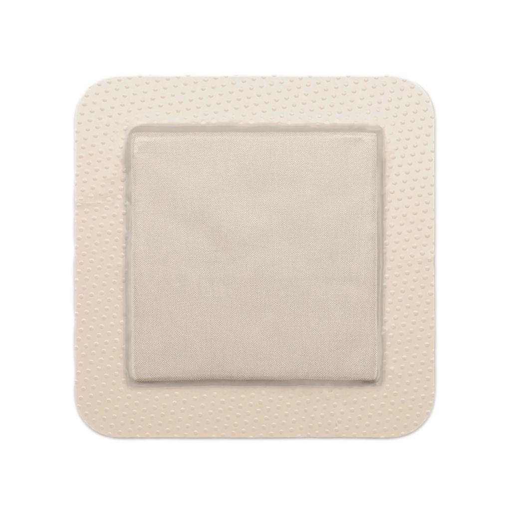 Molnlycke Mepilex 4 inch x 4 inch Silver Foam Border Ag Antimicrobial Dressings, 50/Case