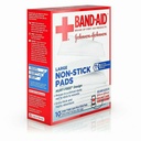 Johnson & Johnson Band-Aid 3 inch x 4 inch Large First Aid Non-Stick Pads, 24 Boxes/Case