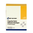 First Aid Only Fabric Fingertip Adhesive Bandage, 40/Box