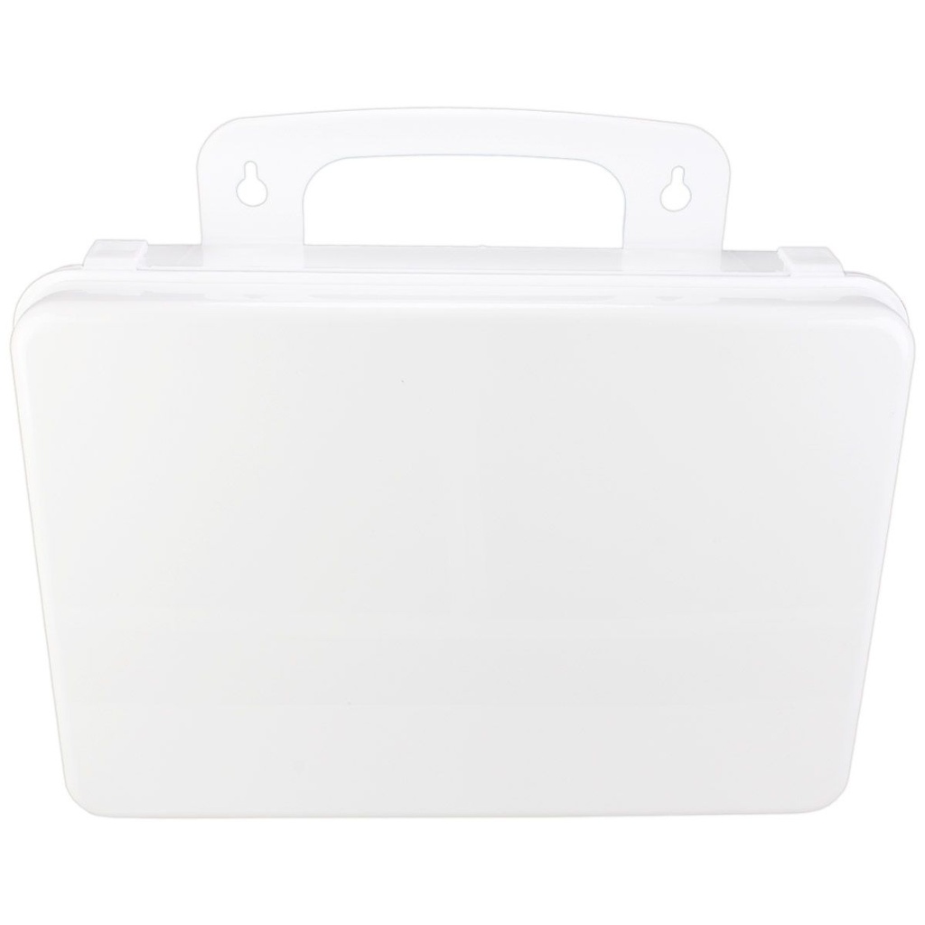First Aid Only Weatherproof Polypropylene Plastic Case with Gasket & Handle Hanger, 10/Unit