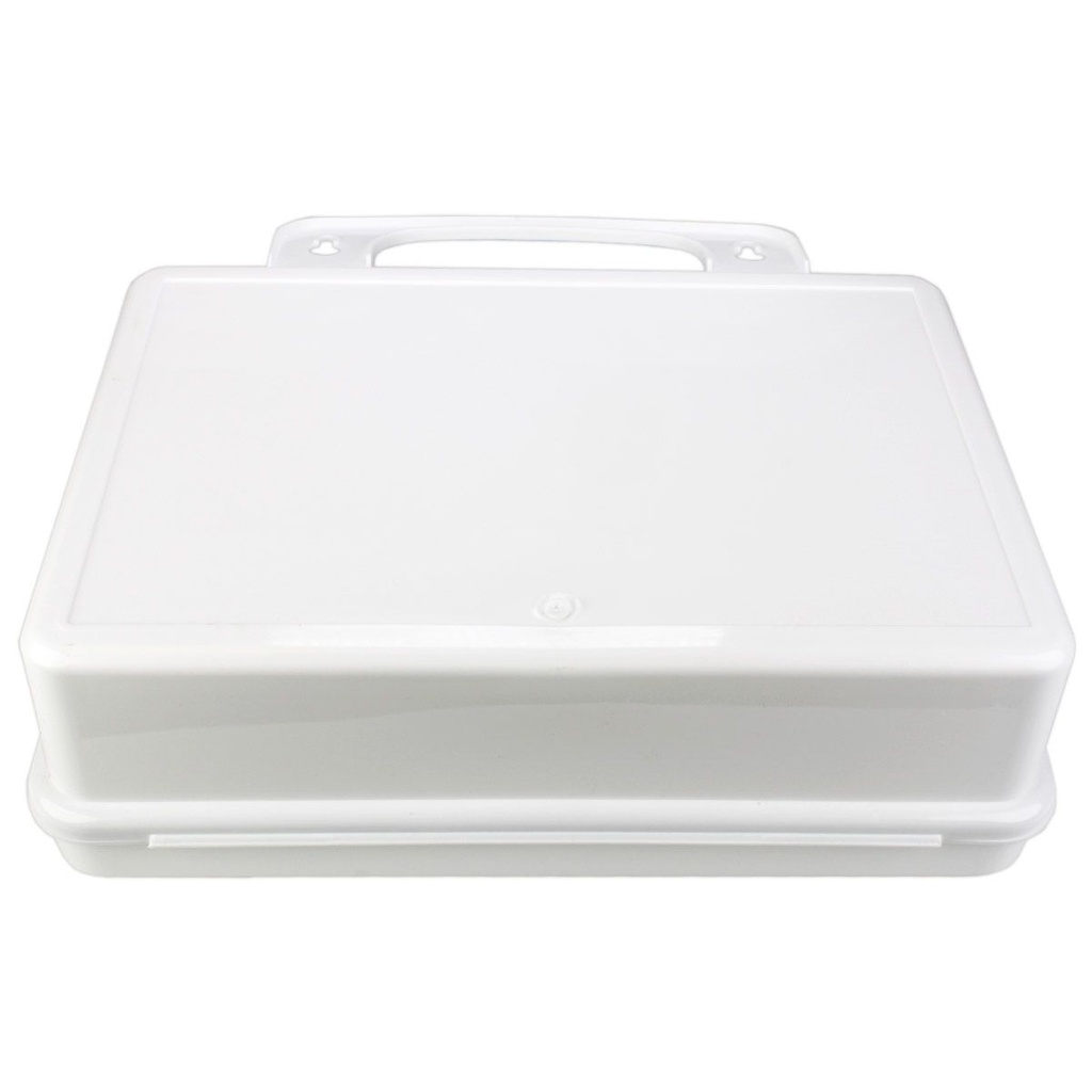 First Aid Only Weatherproof Polypropylene Plastic Case with Gasket & Handle Hanger, 10/Unit