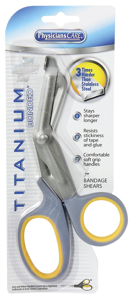 First Aid Only 7 inch Titanium-Bonded Bandage Shear