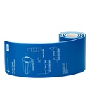 First Aid Only 36 inch x 4.25 inch Padded Flexible Splint, Blue and White