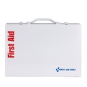 First Aid Only 2 Shelf ANSI Class B+ Metal First Aid Cabinet with Medications