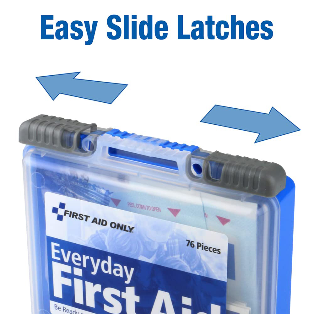 First Aid Only Everyday Essentials First Aid Kit with Plastic Case