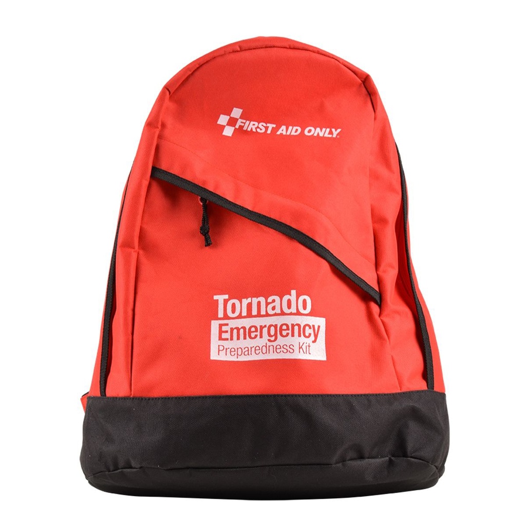 First Aid Only 2 Person Emergency Preparedness Tornado Kit with Backpack