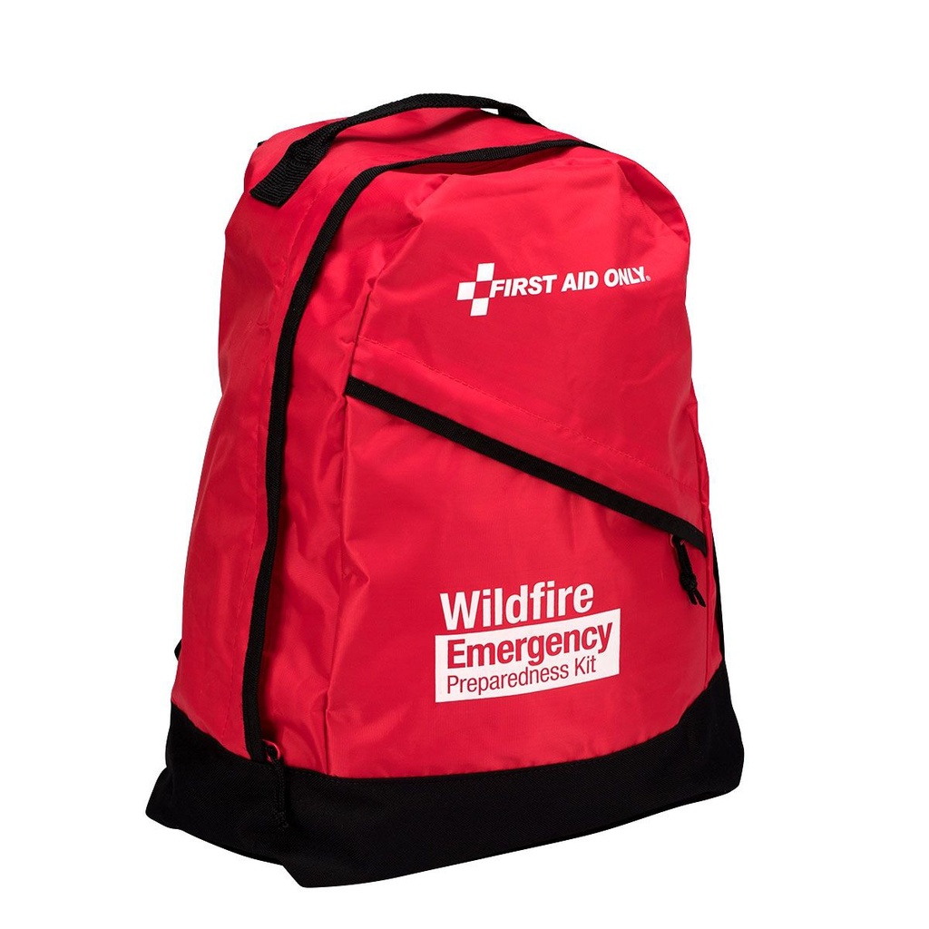 First Aid Only 2 Person Emergency Preparedness Wildfire Kit with Backpack
