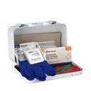 First Aid Only 21 Piece Weatherproof BBP Spill Clean Up Kit with Steel Case