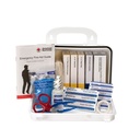 First Aid Only 10 Person Weatherproof Light Duty Vehicle First Aid Kit with Plastic Case