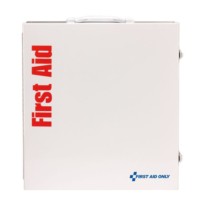 First Aid Only 3 Shelf ANSI Class B+ First Aid Kit with Steel Cabinet
