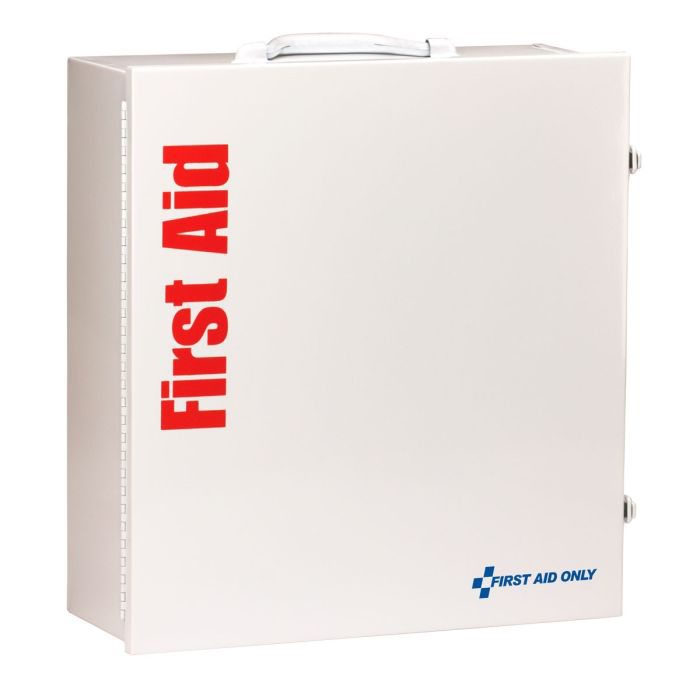 First Aid Only 3 Shelf ANSI Class B+ First Aid Kit with Steel Cabinet