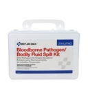 First Aid Only BBP and Bodily Fluid Spill Kit with Plastic Case, White