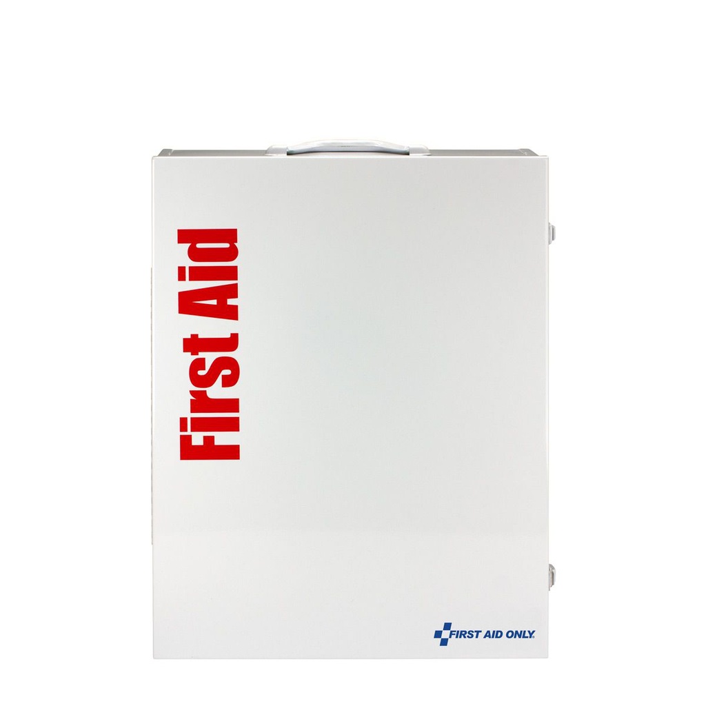 First Aid Only SmartCompliance 150 Person XL First Aid Kit with Medications & Metal Cabinet