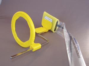 Crosstex Sensor Slippers Digtal Sensor Cushion, Yellow-Large (Posterior), Adj. Fits All #2