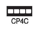 TPC Clear Pocket Mounts Model CP4C
