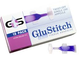 Glustitch Periacryl® Oral Adhesive, 0.2 mL Single-Use, Clear, 12/pk