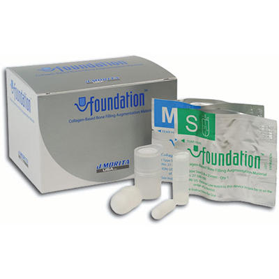 J. Morita Collagen-Based Bone Filling Foundation Material, Small, 8mm x 25mm, 10/bx