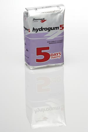 Zhermack Hydrogum 5 Alginate Canister, Lilac: 453g (1 lb) bag, 1 Storage ctr, 1 Measuring Set