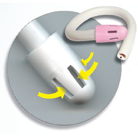 Crosstex Saliva Ejector - Comfort Plus Saliva Ejector, White/ Pink, Bubblegum, 100/bg, 10 bg/cs